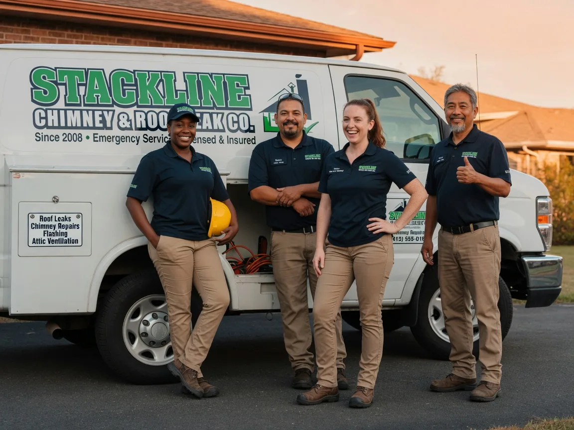 Chimney flashing repair company in Powellsville, NC